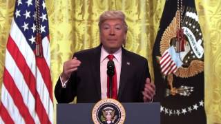 SNL Jimmy Fallon impersonating Trump [upl. by Martinson]