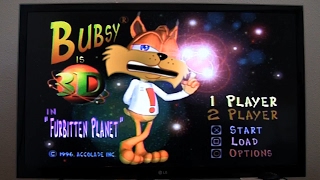 TacoMan Plays Bubsy 3D PS1 [upl. by Nahshunn]