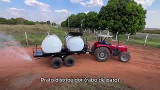 CARRETA CALDA PRONTA 6600L COM KIT BOMBEIRO [upl. by Meehsar]