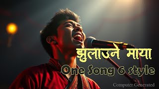 Best of 2024 Nepali AI Geet Collection Jhulaune maya newnepalisong [upl. by Enyrehtak682]