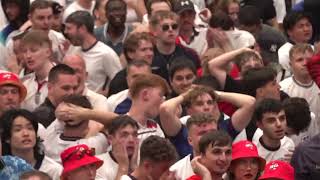 ENGLAND Fans at Boxpark Wembley React to Phil Fodens Disallowed Goal England v Slovakia [upl. by Oralee]