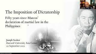 The Imposition of DictatorshipFifty Years Since MarcosDeclaration of Martial Law in thePhilippines [upl. by Pierpont]