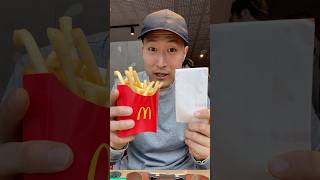 McDonald’s SHAKING Fries 🍟🫨 [upl. by Afinom385]