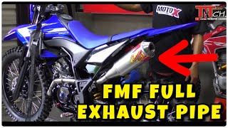 FMF FULL EXHAUST PIPE FOR YAMAHA WR155R QUALITY MADE IN THAILAND [upl. by Tengler40]