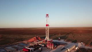 JRC Horizontal Drilling of a San Andres Well Using Norton Rig [upl. by Nod362]