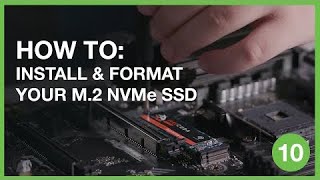 How to Install and Format Your M2 NVMe SSD  Inside Gaming With Seagate [upl. by Crow]