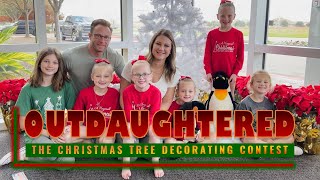 OutDaughtered  THE BUSBY QUINTS AND THE CHRISTMAS TREE DECORATING CONTEST  THROWBACK UPDATES 2023 [upl. by Auria]