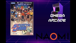 Sports Jam  NAOMI Gameplay [upl. by Annuaerb]