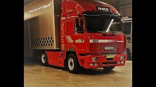 IVECO Turbostar V8 engine sound and drive [upl. by Akla]