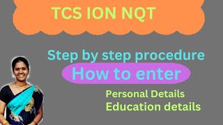 TCS ION NQT Registration process step by step  TCS ION process [upl. by Ahsenac707]