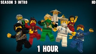 Ninjago Season 3 Intro 1 Hour [upl. by Alexine609]