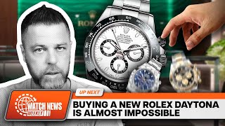 Buying a New Rolex Daytona Is Now Almost Impossible  7212024 Watch News Weekly [upl. by Dietrich675]