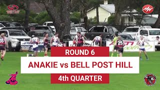 RD6 Anakie VS Bell Post Hill 4th QTR 11\05 [upl. by Adnauq]