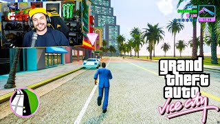 GTA VICE CITY REMASTERED  Gameplay Découverte Grand Theft Auto The Trilogy Definitive Edition [upl. by Eramal477]