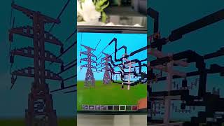 Minecraft power lines [upl. by Peterman]