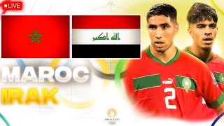 🔴🇲🇦🇮🇶 MAROC  IRAQ LIVE  🚨DIMA MAGHREB  JO 2024   المغرب ـ العراق [upl. by Salba204]