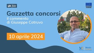 Gazzetta Concorsi 10424 Concorso Ufficio Processo info su requisiti valutazione titoli e studio [upl. by Suk]