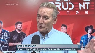 Expô Prudente de 13 a 16 de setembro e Zé Neto e Cristiano abrem a festa [upl. by Arand]