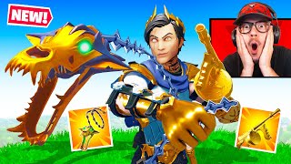 New MIDAS Update in Fortnite Floor is Lava and New Weapons [upl. by Yelwah640]