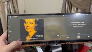 Test 14 inches touch screen with dietpi OS and LMS  squeezelite [upl. by Evy]