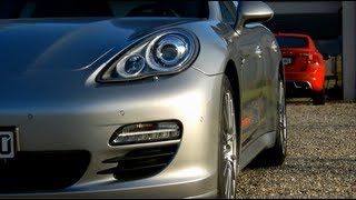 Porsche Panamera S Hybrid  Sound and Pure Electric Drive FULL HD [upl. by Eirb]