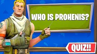 The OFFICIAL ProHenis Trivia Map  Who is ProHenis Fortnite Creative Mode [upl. by Ahsieket]