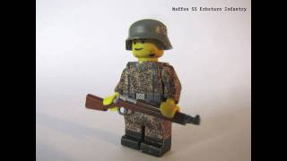 Lego ww2 Uniforms and Equipment Part2 [upl. by Dier]