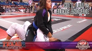 FIVE Grappling Texas 2 Kit L Lam vs Alexis Andrade Women Blue Belt LW SemiFinal [upl. by Barris]