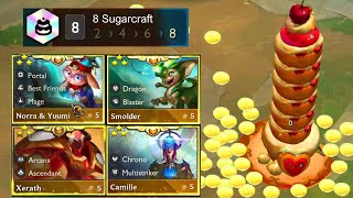 8 Sugarcraft Cashout ⭐⭐⭐  TFT SET 12 [upl. by Lorin]