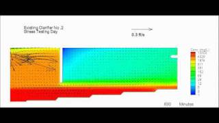 Clarifier Stress Testing CFD Modelavi [upl. by Iago]