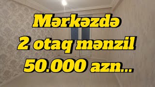 Masazır mərkəzdə 2 otaqəla təmirli mənzil 50000 azn təcili satılır Tel0515062101 [upl. by Atoiyanap]