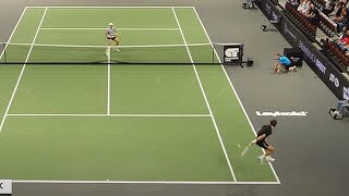 Best Tennis ShotsRallies Ive Seen On The Challenger Tour Part 9 [upl. by Raddi]