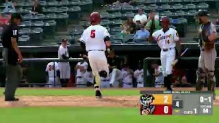 Altoonas Mathisen launches solo homer [upl. by Lleznol]