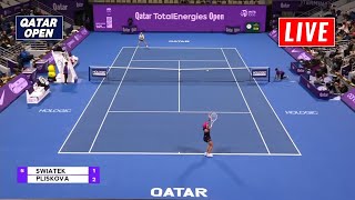 Iga Swiatek vs Karolina Pliskova Live Streaming  Qatar Open 2024 Doha  Swiatek vs Pliskova Live [upl. by Brotherson]