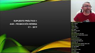 80  Supuesto Práctico 12  AGE  C1 Promoción Interna  2019 📑PDF⬇️ [upl. by Alvord]