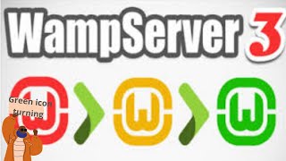 Wamp Server icon not Turning Green Showing orange icon [upl. by Etac]