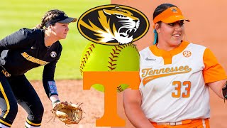 NCAA Softball Highlights 11 Missouri vs 9 Tennessee March 15 2024 [upl. by Gar]