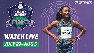 Live Stream AAU Junior Olympics 2024 Track And Field Coverage On Saturday [upl. by Aidualk]