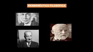 HERMENÊUTICA FILOSÓFICA SCHEILEIMACHER DILTHEY E HEIDEGGER [upl. by Shakespeare]