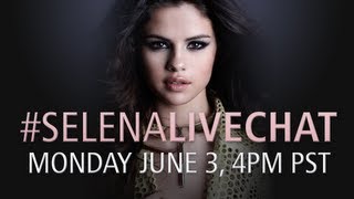 selenalivechat  Monday June 3 4pm PT [upl. by Allicserp210]