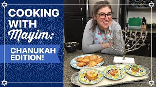 How To Cook Latkes for Hanukkah  Mayim Bialik [upl. by Nottus281]