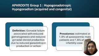 Understanding the Aphrodite criteria  Advance the stratification and management of male infertility [upl. by Alwyn146]