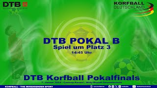 Korfball DTB Pokal B  Spiel um Platz 3  Schildgen 2 vs SKC 2 [upl. by Alamat]