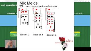 Ep 2 Canasta MELD BASE when to add Wilds Game Play Practice on Real Canasta familyfun cardgame [upl. by Hudgens]