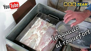 Lenguado al roquefort con papas a la crema [upl. by Noiro]