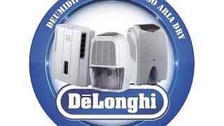 Deumidificatori Tasciugo De Longhi Aria Dry  Offerta ingrosso CLIMATECH [upl. by Chitkara]