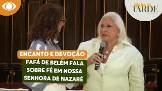 Fafá de Belém celebra a preparação do Círio de Nazaré quotAmor tão grandequot [upl. by Anastasio]