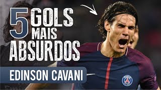 Os 5 GOLS mais ABSURDOS de CAVANI [upl. by Horatio681]