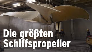 Die größten Schiffspropeller von MMG aus Waren an der Müritz [upl. by Allegna]