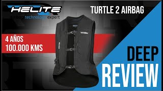 HELITE TURTLE 2 Airbag  Review completa  mantenimiento [upl. by Annauqal]